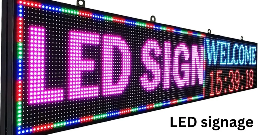 LED signage